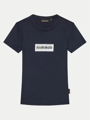 Obrázek produktu Napapijri T-Shirt Chamois NP0A4HYL S Tmavomodrá Regular Fit