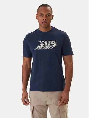 Obrázek produktu Napapijri T-Shirt Lodestar NP0A4FGY Tmavomodrá Regular Fit
