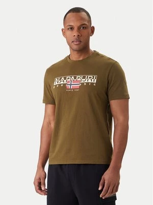 Obrázek produktu Napapijri T-Shirt S-Aylmer NP0A4HTO Zelená Regular Fit