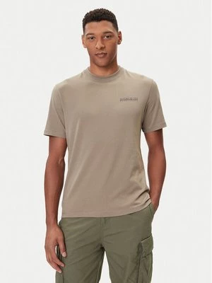 Obrázek produktu Napapijri T-Shirt S-Back Graphic NP0A88SU Béžová Regular Fit