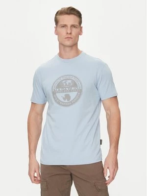 Obrázek produktu Napapijri T-Shirt S-Bollo NP0A4I3C Světle modrá Regular Fit