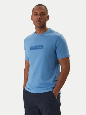 Obrázek produktu Napapijri T-Shirt S-Box Logo NP0A4IFL Modrá Regular Fit