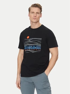 Obrázek produktu Napapijri T-Shirt S-Buti NP0A4INM Černá Regular Fit