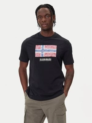 Obrázek produktu Napapijri T-Shirt S-Drapeau Ss NP0A891K Černá Regular Fit