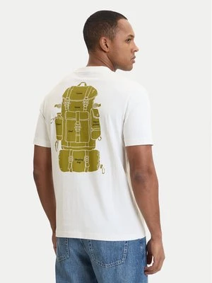 Obrázek produktu Napapijri T-Shirt S-Flint NP0A4FZZ Écru Regular Fit Krémová