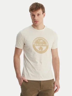 Obrázek produktu Napapijri T-Shirt S-Mahsa NP0A4FZB Écru Regular Fit Krémová