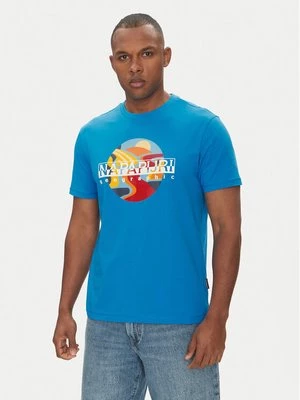 Obrázek produktu Napapijri T-Shirt S-Valdor NP0A4IE6 Modrá Regular Fit