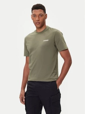 Obrázek produktu Napapijri T-Shirt Smallbox NP0A88TR Zelená Regular Fit