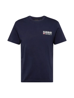 Obrázek produktu NAPAPIJRI Tričko 'S-Kasba'  marine modrá / červená / bílá
