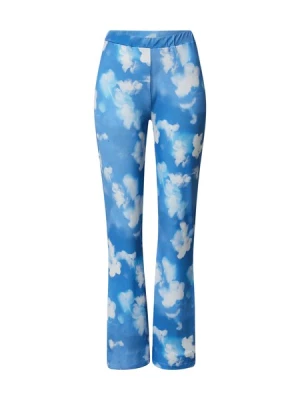Obrázek produktu Nasty Gal Kalhoty  modrá / nebeská modř / bílá