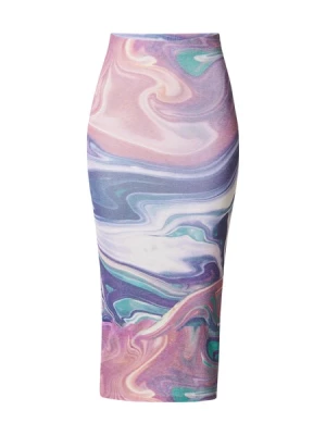 Obrázek produktu Nasty Gal Sukně  béžová / noční modrá / nefritová / pudrová / starorůžová