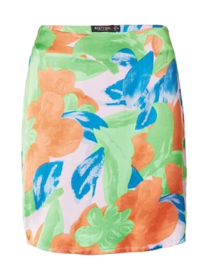 Obrázek produktu Nasty Gal Sukně  modrá / zelená / oranžová / růžová