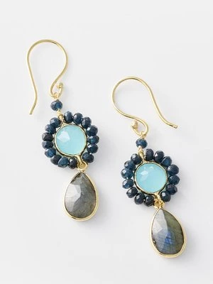 Obrázek produktu Náušnice Moon Stone modrá