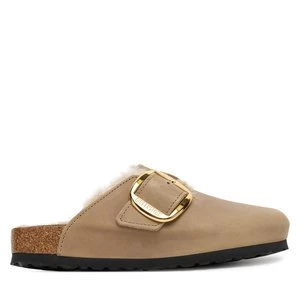 Obrázek produktu Nazouváky Birkenstock Boston Big Buckle Shearling 1030444 Hnědá