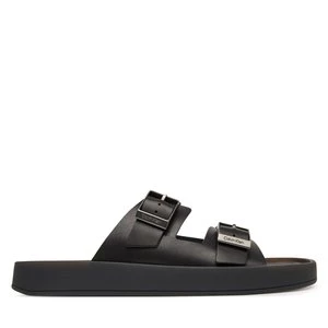 Obrázek produktu Nazouváky Calvin Klein Ergon Double Bar Sandal Lth HM0HM02097 Černá