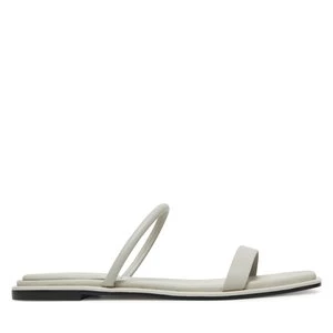 Obrázek produktu Nazouváky Calvin Klein Flat Sandal Squared 2-Bar Lth HW0HW02532 Écru