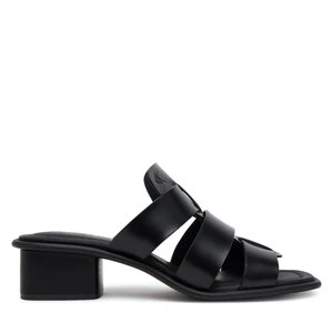 Obrázek produktu Nazouváky Calvin Klein Jeans Heel Square Mg Lth YW0YW01702 Černá