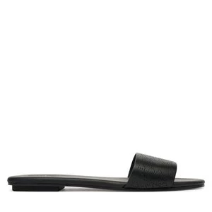 Obrázek produktu Nazouváky Calvin Klein Org Flat Sndl One Bar Lth Aop HW0HW02857 Černá