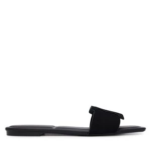 Obrázek produktu Nazouváky Calvin Klein Square Flat Sndl Embl Suede HW0HW03055 Černá