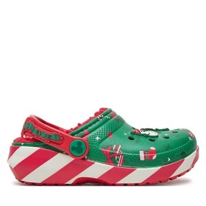 Obrázek produktu Nazouváky Crocs Classic Mickey Xmass Lined Clog K 210814 Zelená