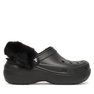 Obrázek produktu Nazouváky Crocs Classic Platform Fuzz Lined Clog 212854 Černá