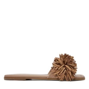Obrázek produktu Nazouváky Inuikii Fringes Flower 1014.003.0031.250 Tmavě béžová