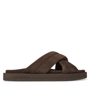 Obrázek produktu Nazouváky Inuikii Suede Crossed 50102-500 Hnědá