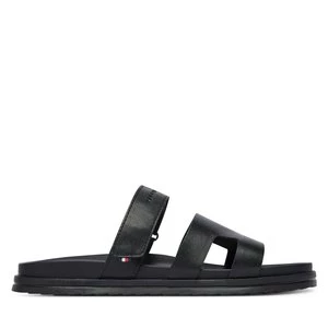 Obrázek produktu Nazouváky Tommy Hilfiger Adjustable Premium Lth Sandal FM0FM05773 Černá