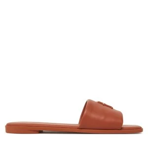 Obrázek produktu Nazouváky Tommy Hilfiger Th Logo Hardware Leather Mule FW0FW08806 Hnědá