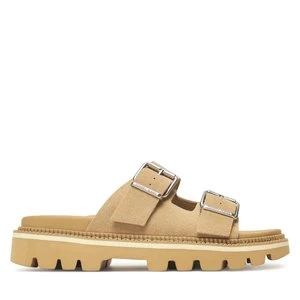 Obrázek produktu Nazouváky Tommy Jeans Tjw Double Strap Sandal Suede EN0EN02797 Hnědá