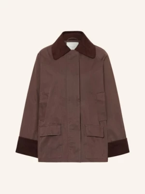 Obrázek produktu Neo Noir Bunda Fieldjacket Anastacia S Manšestrem tmavě hnědá