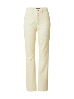 Obrázek produktu NEON & NYLON Kalhoty 'CRAY'  tyrkysová / světle žlutá / pastelová fialová / offwhite