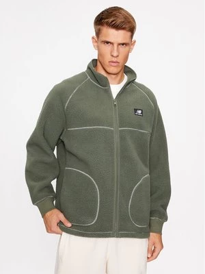 Obrázek produktu New Balance Fleecová mikina Athletics Polar Fleece Full Zip MJ33503 Zelená Regular Fit