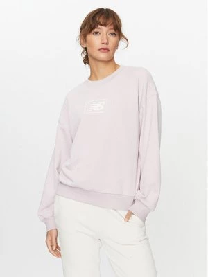 Obrázek produktu New Balance Mikina Essentials French Terry Crew WT33514 Fialová Regular Fit