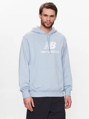Obrázek produktu New Balance Mikina MT31537 Světle modrá Relaxed Fit