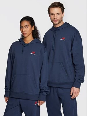Obrázek produktu New Balance Mikina Unisex UT21500 Tmavomodrá Relaxed Fit
