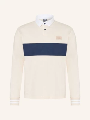 Obrázek produktu New Balance Rugbyové Tričko Relaxed Fit krémová / tmavě modrá / bílá