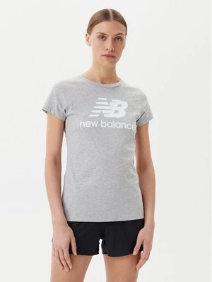 Obrázek produktu New Balance T-Shirt Essentials Stacked Logo Tee WT91546 Šedá Athletic Fit