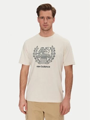 Obrázek produktu New Balance T-Shirt MT51974 Béžová Relaxed Fit