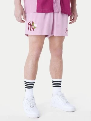 Obrázek produktu New Era Sportovní kraťasy New York Yankees MLB Woven 60596377 Růžová Regular Fit