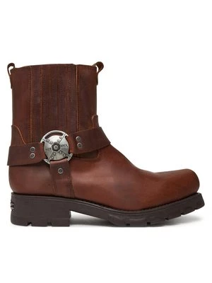 Obrázek produktu NEW ROCK Kotníková obuv s elastickým prvkem M-7605-S20 Hnědá