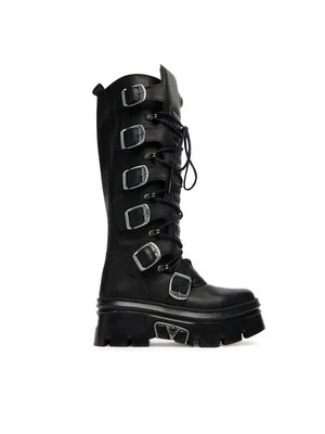 Obrázek produktu NEW ROCK Kozačky M-WALL272-S1 Černá