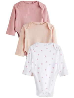 Obrázek produktu Next Dupačky/body  tělová / pink / bílá