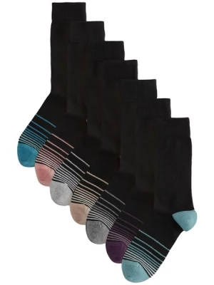 Obrázek produktu Next Ponožky  světlemodrá / šedý melír / pink / černá