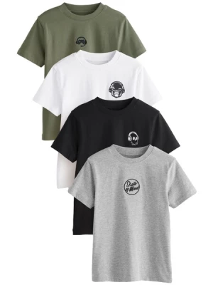 Obrázek produktu Next Tričko  šedá / khaki / černá / bílá