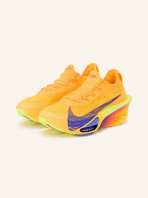 Obrázek produktu Nike Běžecké Boty Air Zoom Alphafly 3 neonově oranžová / neonově žlutá / tmavě modrá