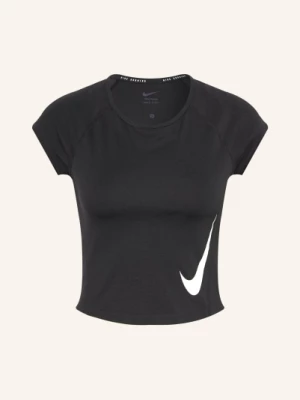 Obrázek produktu Nike Běžecké Tričko Tempo Swoosh černá / bílá