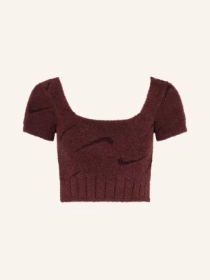 Obrázek produktu Nike Krátké Tričko Sportswear Phoenix Cozy Bouclé tmavě červená