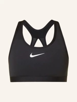 Obrázek produktu Nike Sportovní Podprsenka Swoosh S Síťovinou 010 black/iron grey/white