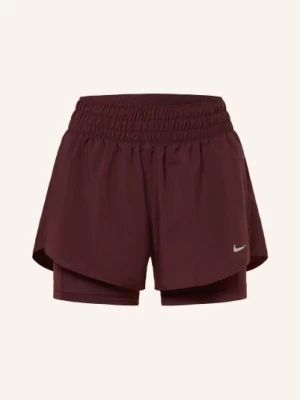 Obrázek produktu Nike Tréninkové Šortky 2 V 1 One Dri-Fit tmavě červená